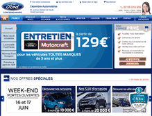 Tablet Screenshot of ford-st-malo.com